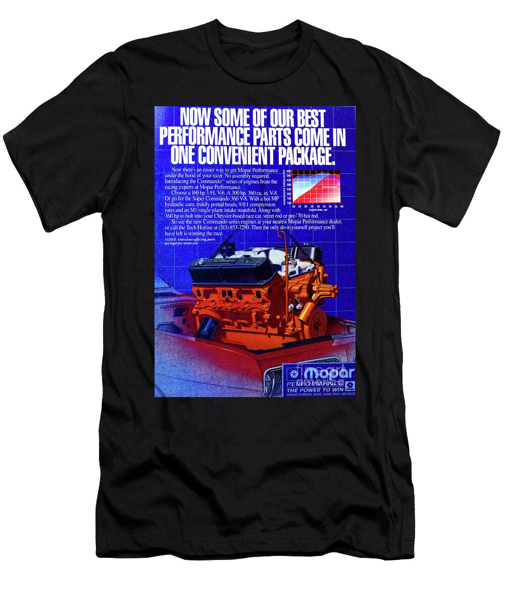 1970 Mopar Mad Ad David Lee Thompson T-Shirt