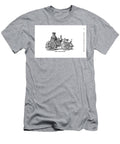 Ahrens Steam Fire Engine J1 Historic Illustrations T-Shirt