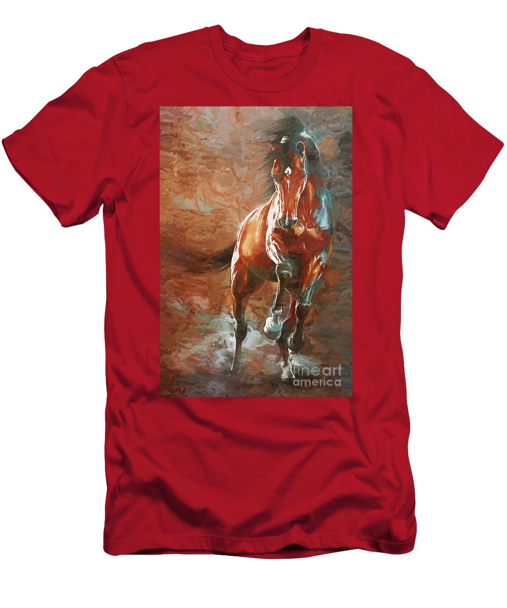 Horse Art 0112 Gull G T-Shirt