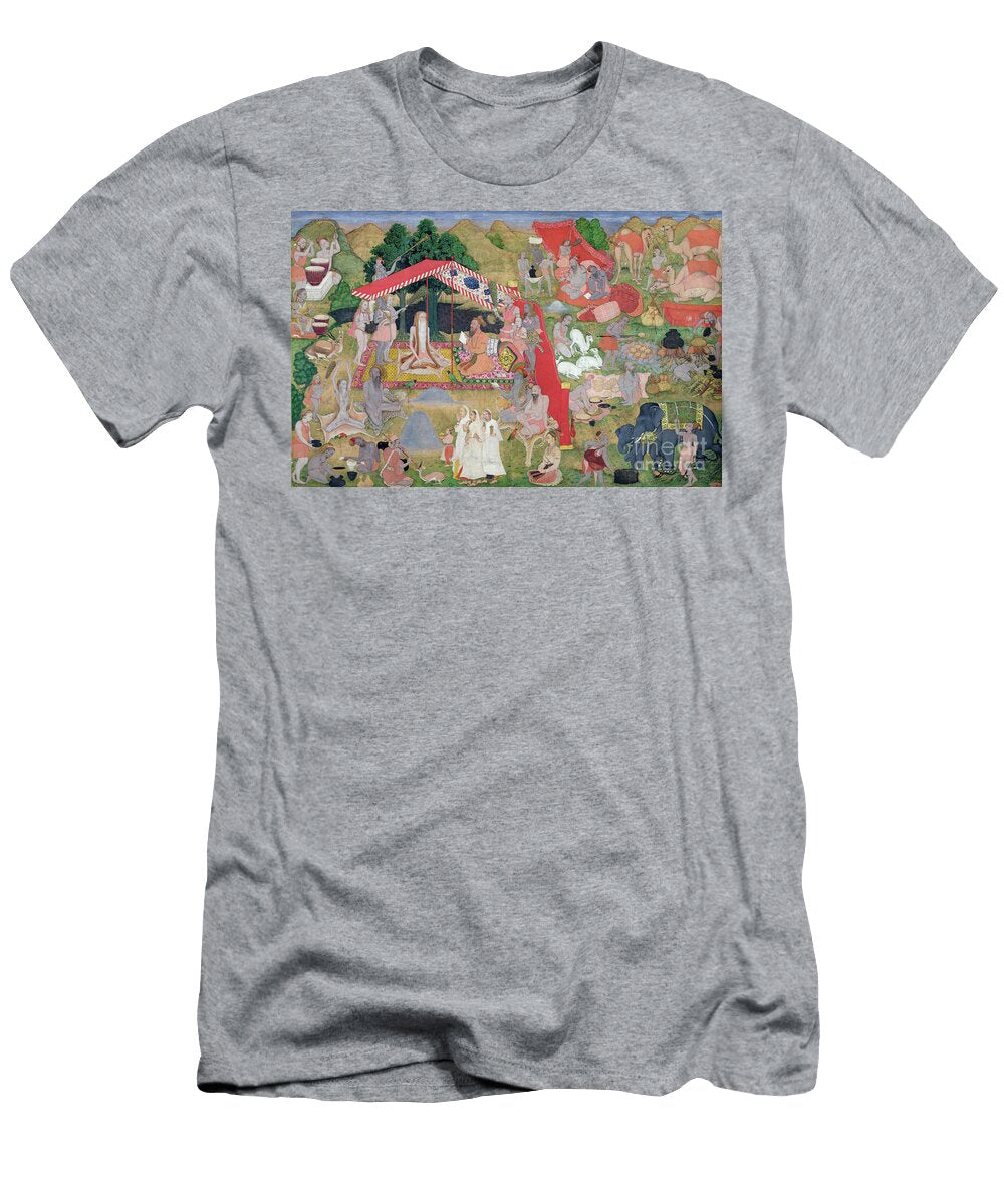 Ms E 14 Tribal Leaders Meeting Hermits From a Moraqqa Indian School T-Shirt