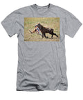 Spotted Hyaena Running Away with Thomsons Gazelle Prey Eric Baccega Natureplcom T-Shirt