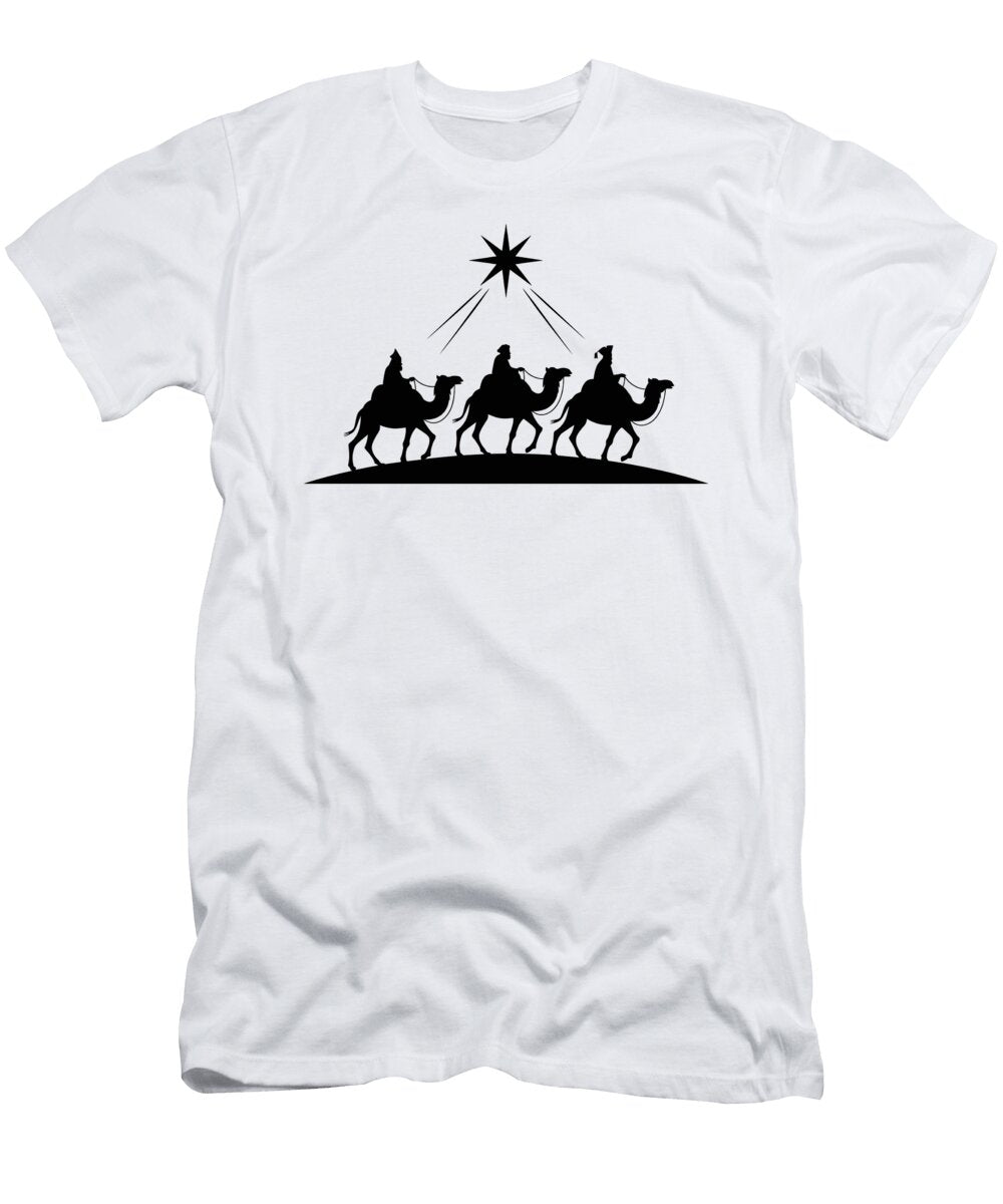 Three Wise Men Follow Star Joanna Redesiuk T-Shirt
